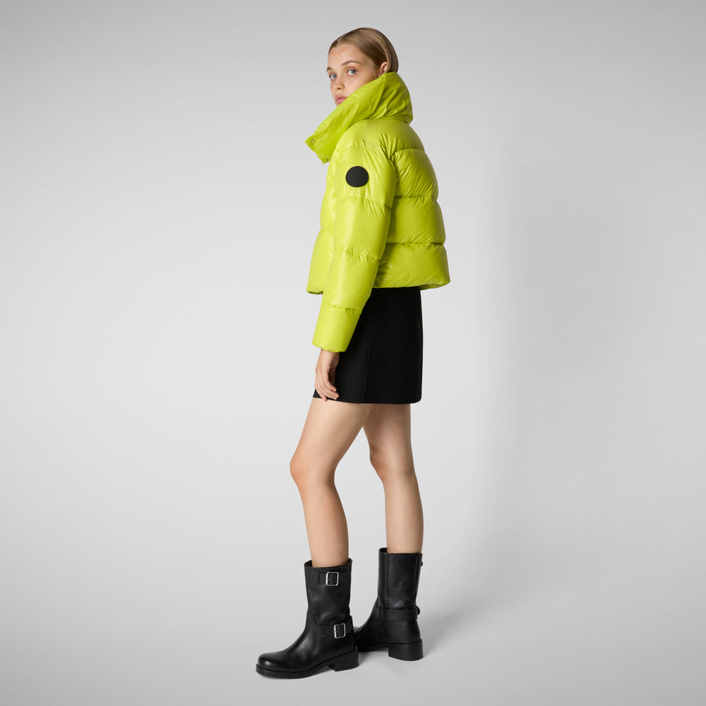 Save the duck GIACCA DONNA HEIDI VERDE LIME Vendite Flash