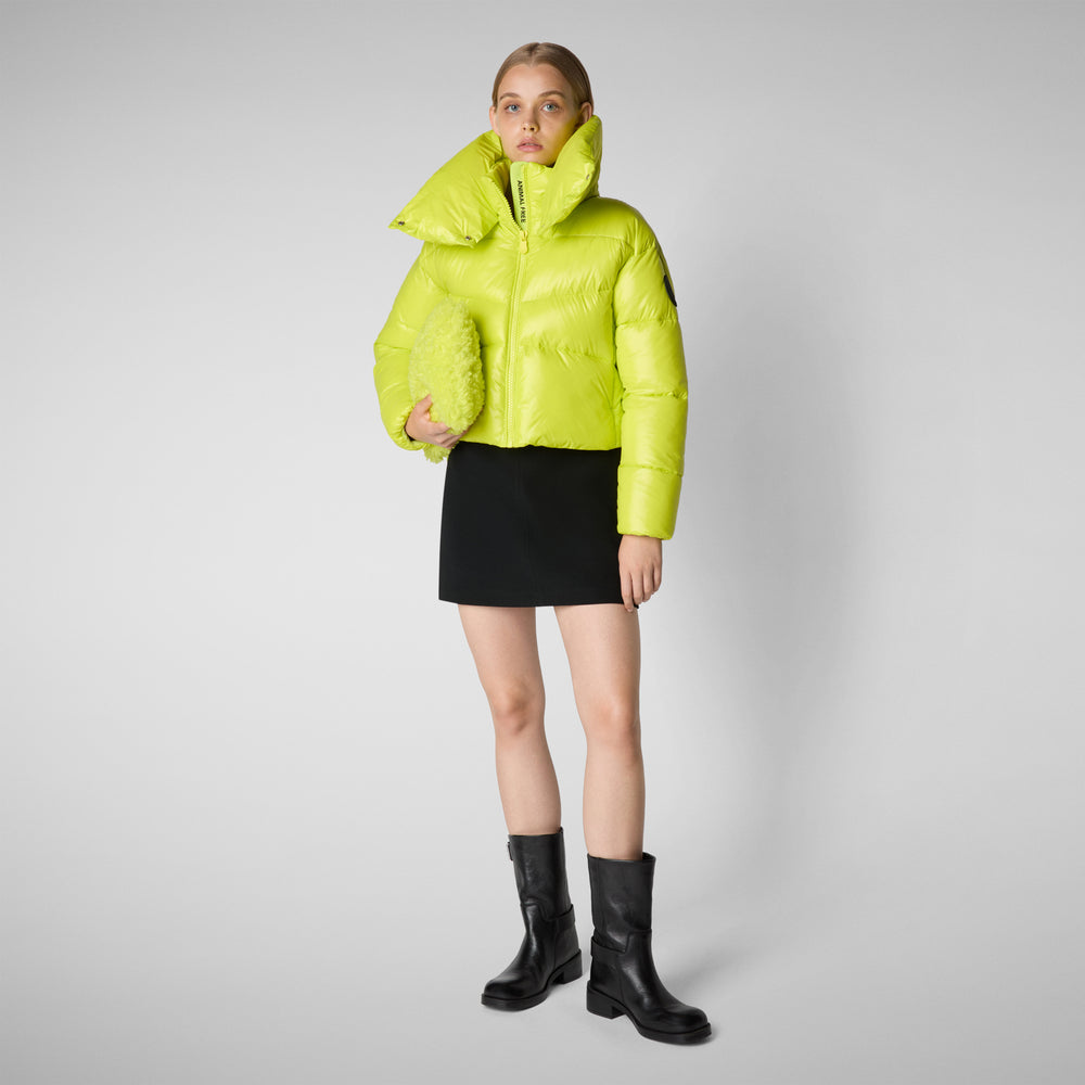 Save the duck GIACCA DONNA HEIDI VERDE LIME Vendite Flash