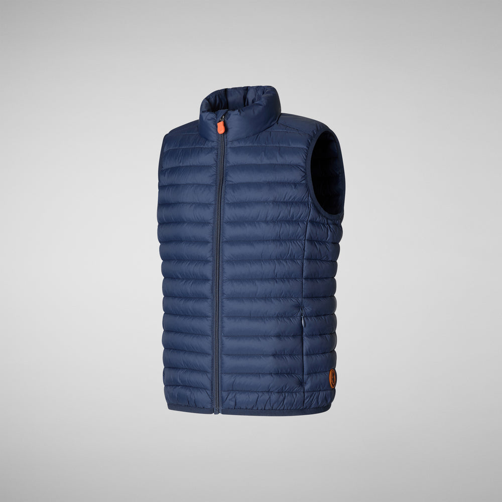 Save the duck Gilet imbottito unisex bambino Dolin blu navy Spedizione Gratuita