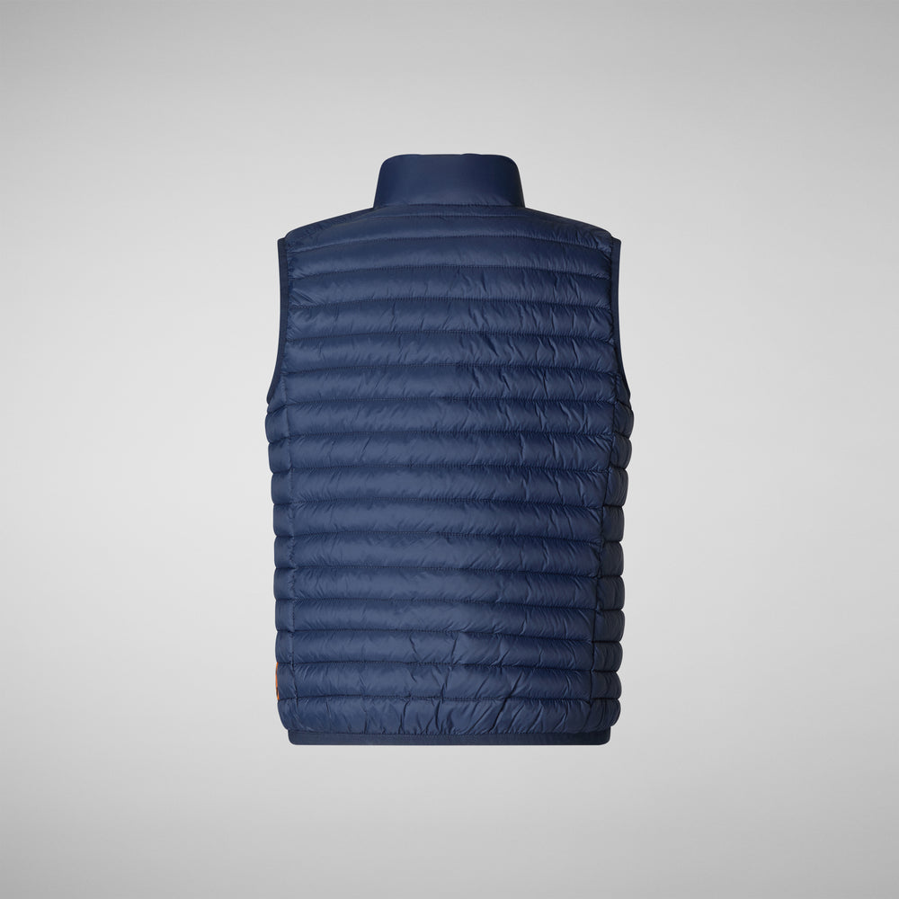 Save the duck Gilet imbottito unisex bambino Dolin blu navy Spedizione Gratuita