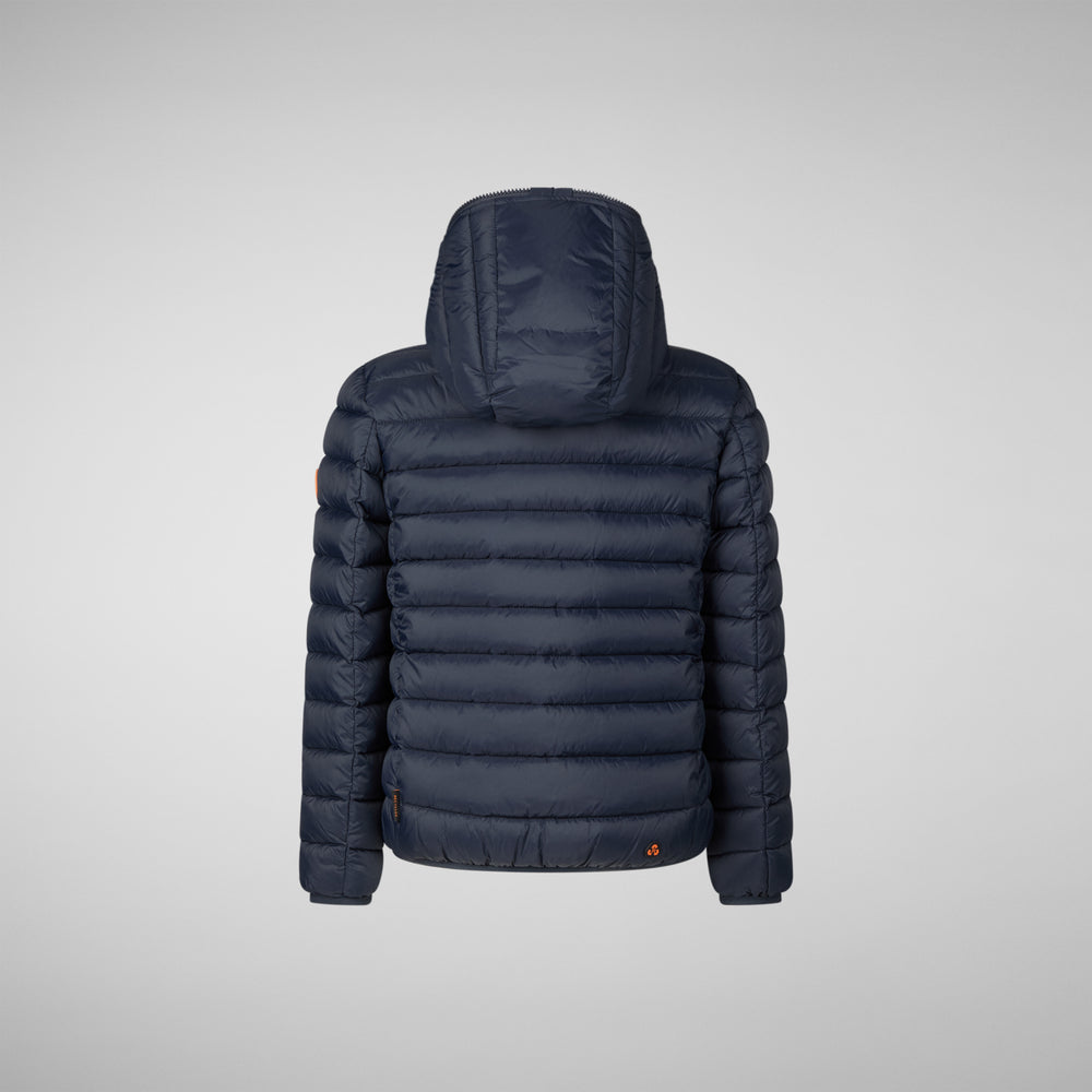 Save the duck PIUMINO ANIMAL FREE BAMBINO BLU FINNEGAN BLU NERO Acquista Ora