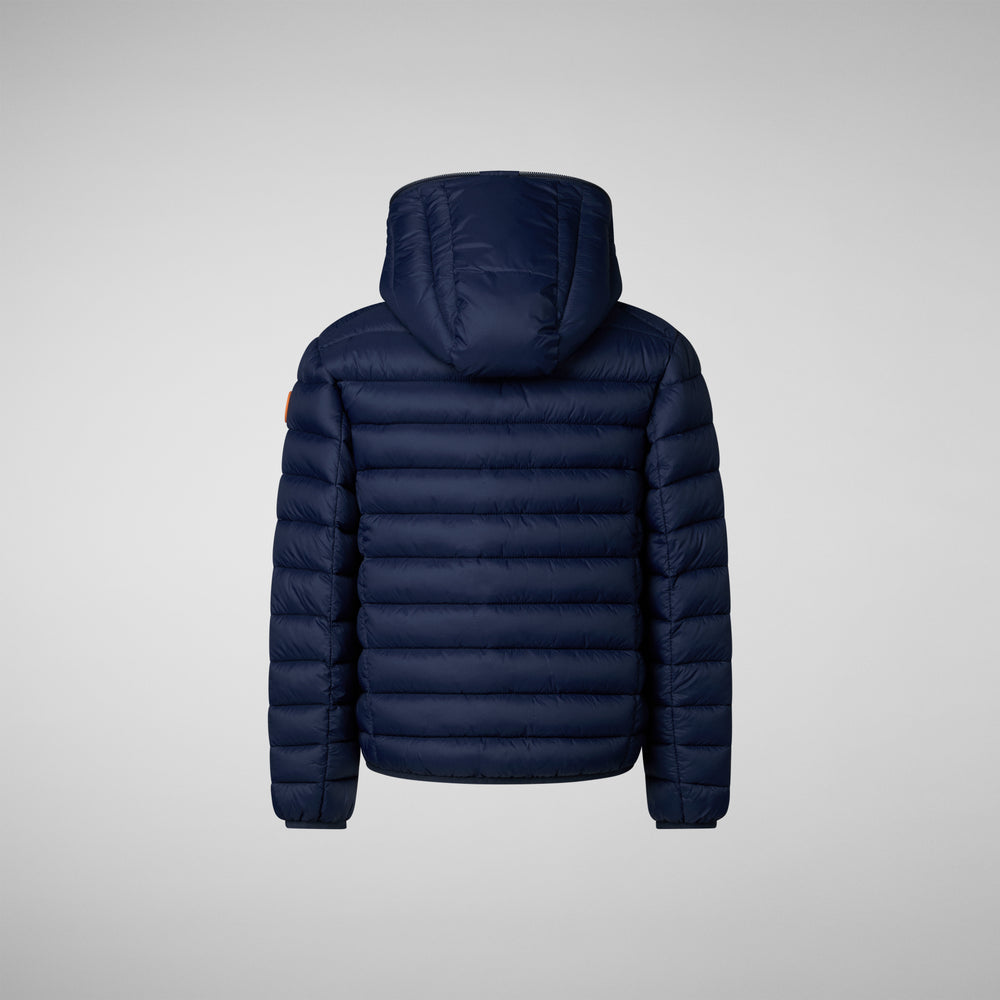 Save the duck PIUMINO ANIMAL FREE BAMBINO DONY BLU NAVY Consegna Veloce