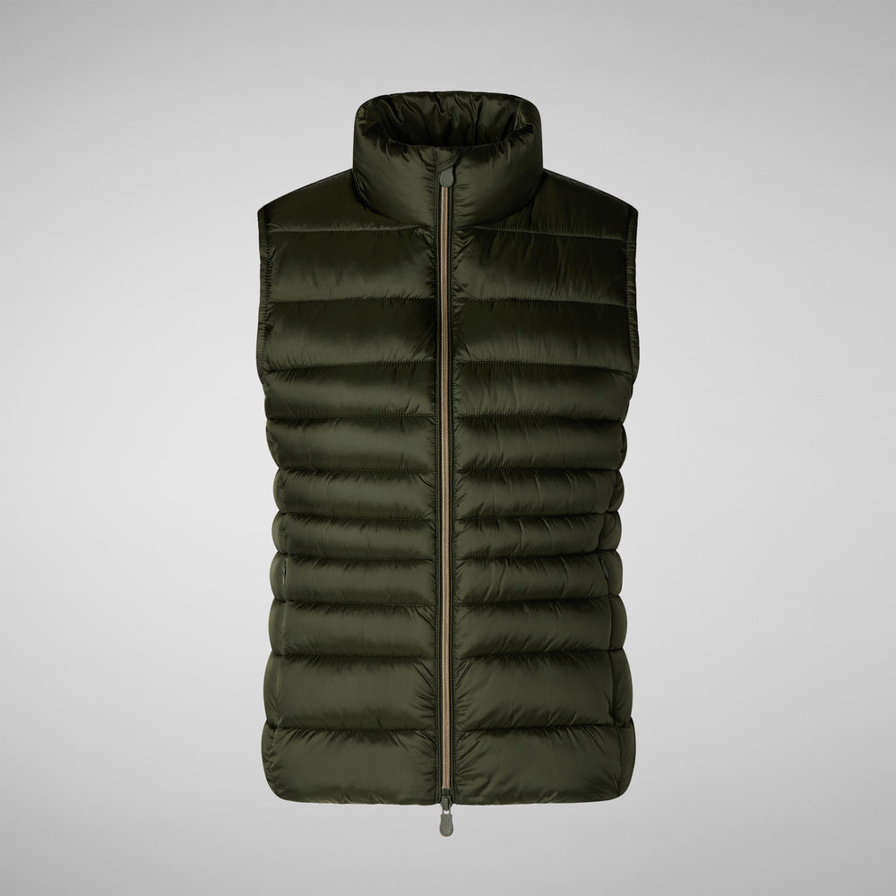Save the duck GILET DONNA LYNN VERDE BOSCO Vendite Flash