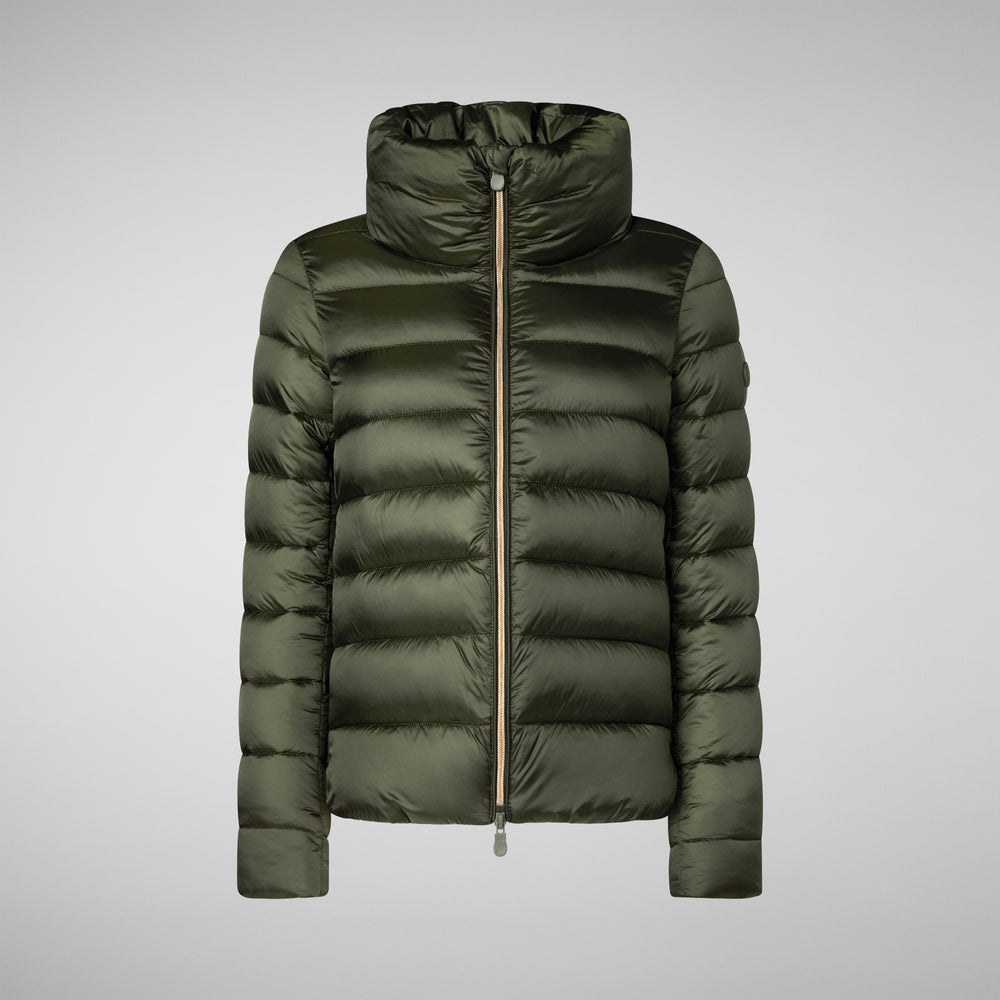 Save the duck GIACCA DONNA ELSIE VERDE BOSCO Negozio