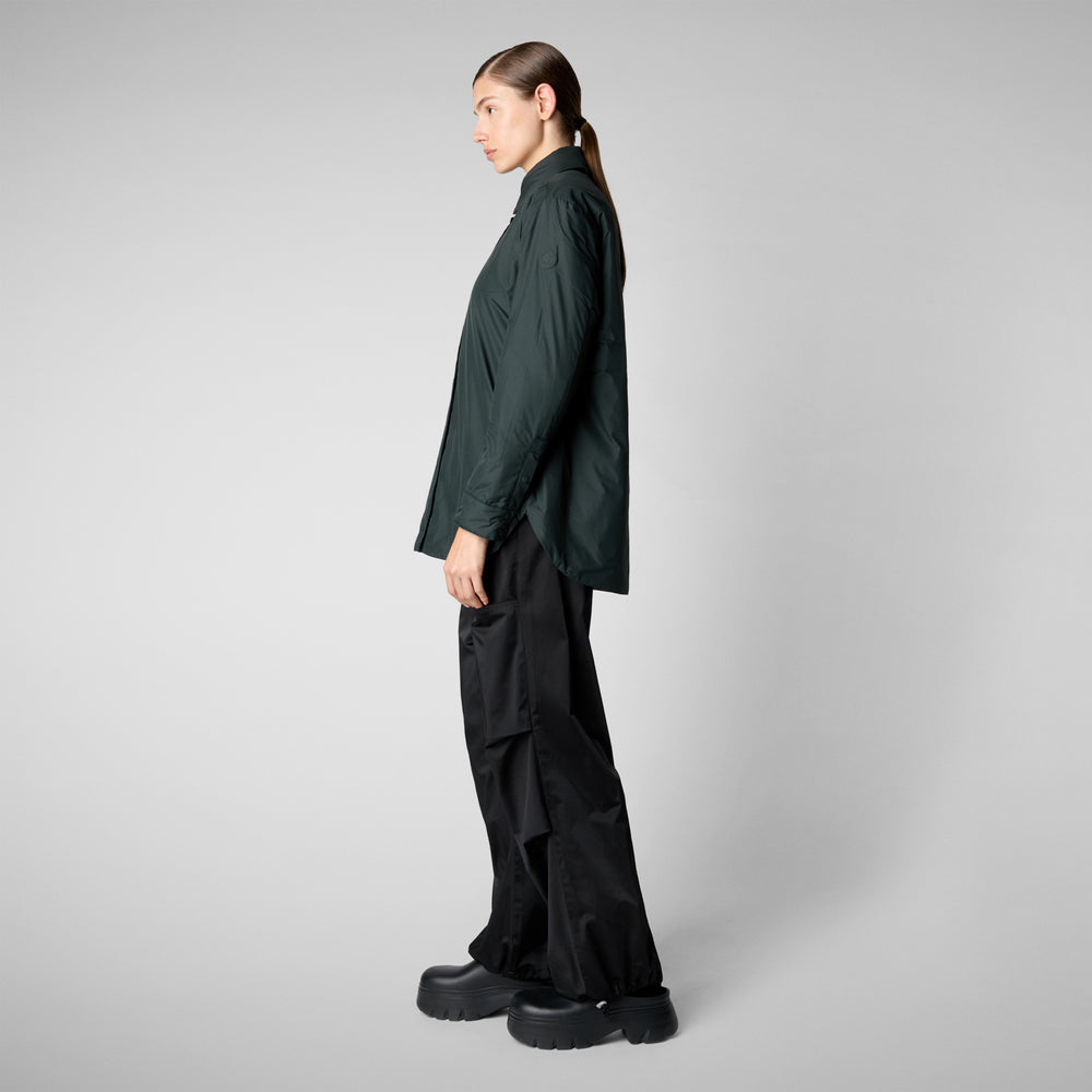 Save the duck GIACCA DONNA AMARILLIS VERDE NERO 2025