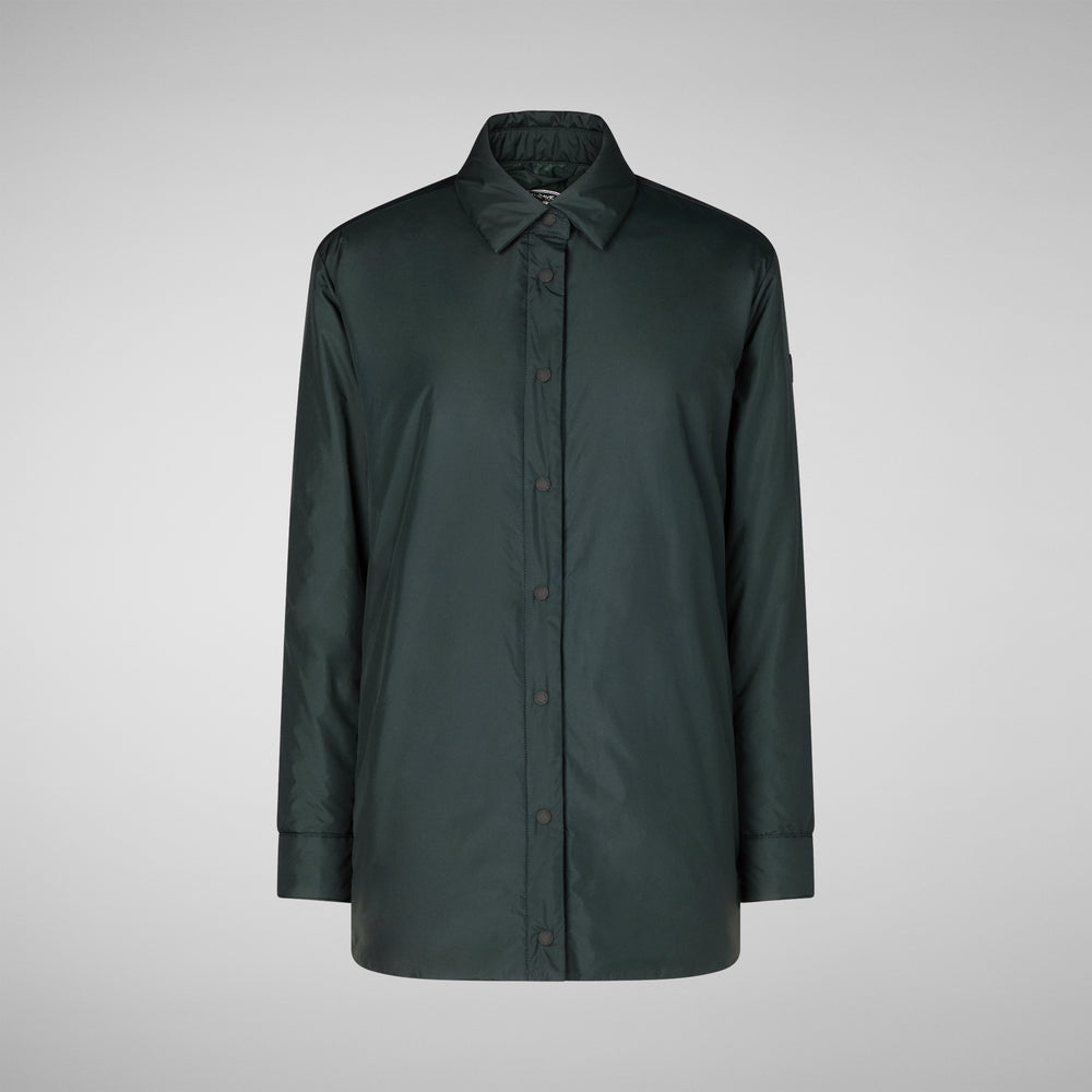 Save the duck GIACCA DONNA AMARILLIS VERDE NERO 2025