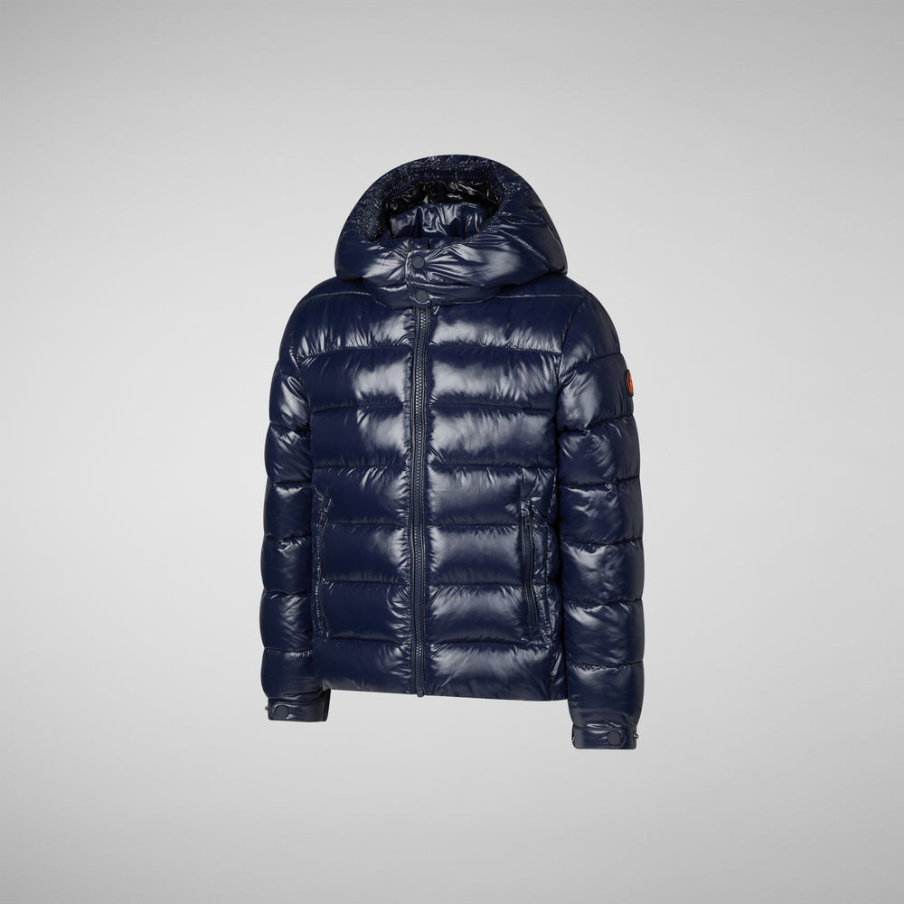 Save the duck PIUMINO ANIMAL FREE BAMBINO NILES BLU NERO Italia