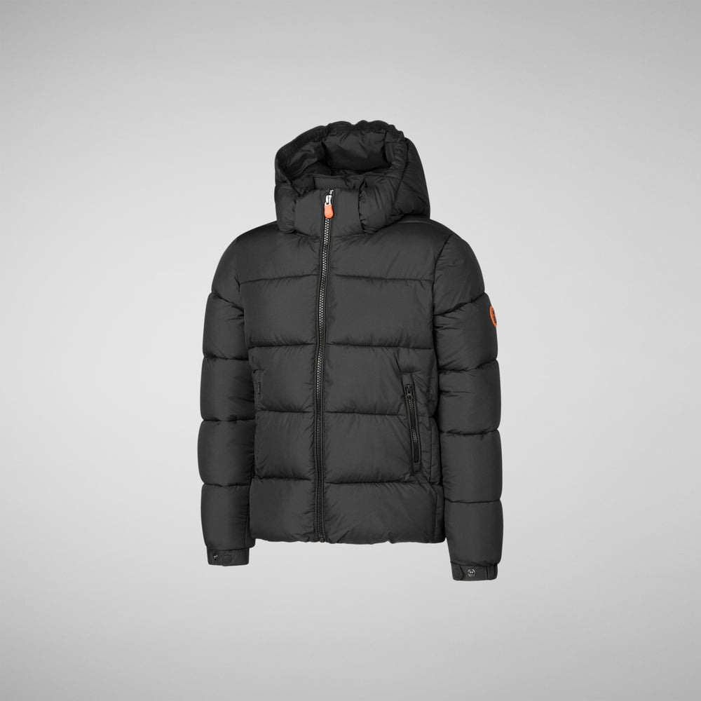 Save the duck PIUMINO ANIMAL FREE BAMBINO FOSTER NERO Negozi Online