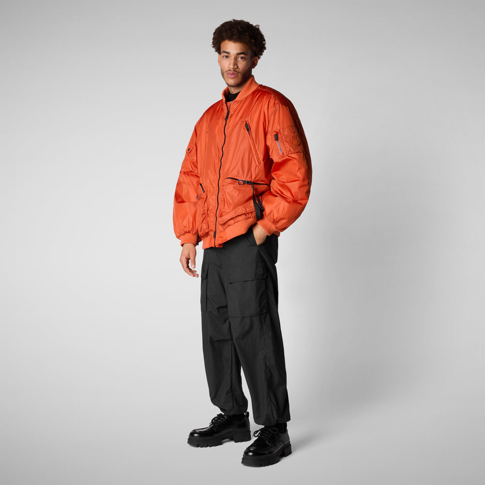 Save the duck Giacca bomber unisex Usher arancione Promozione Limitata