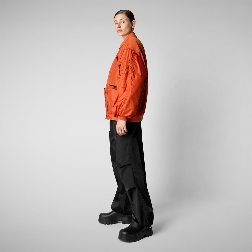 Save the duck Giacca bomber unisex Usher arancione Promozione Limitata