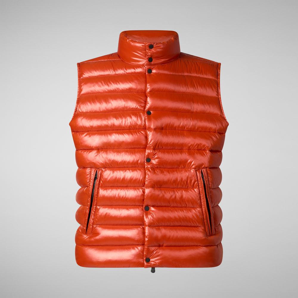 Save the duck GILET UOMO GRIFFIN ARANCIONE Prezzo Ridotto
