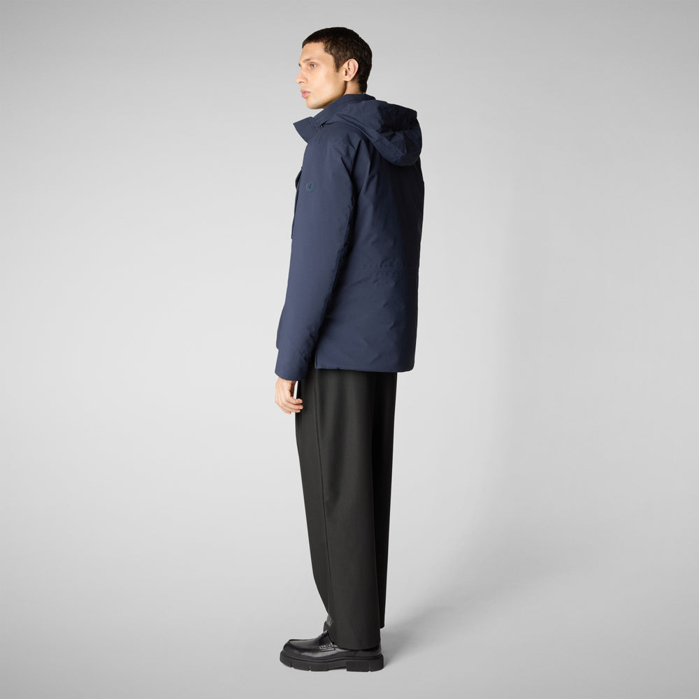 Save the duck PARKA UOMO TRENTON BLU NAVY Presa