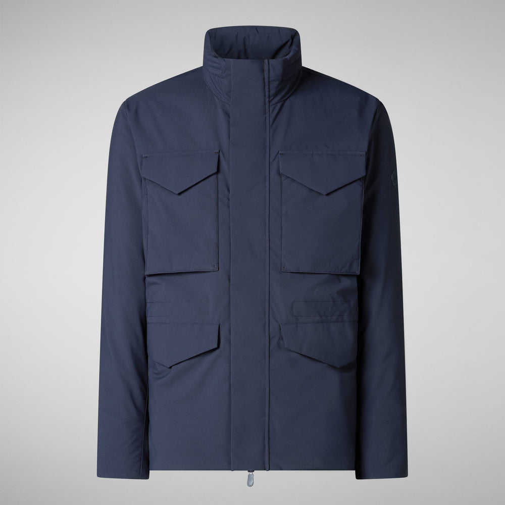 Save the duck PARKA UOMO TRENTON BLU NAVY Presa