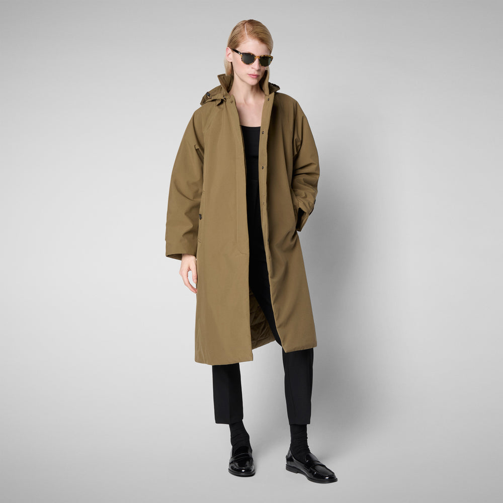 Save the duck CAPPOTTO CON CAPPUCCIO ZOEY VERDE MUSCHIO Hotsell