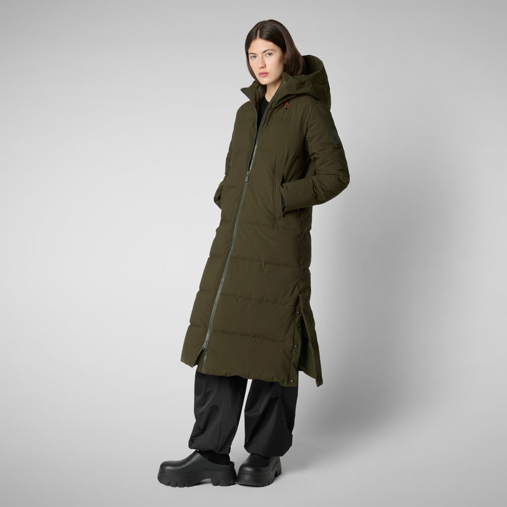 Save the duck PARKA DONNA MISSY VERDE TERRA Moda