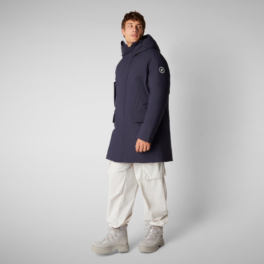 Save the duck PARKA UOMO WILSON IN NAVY BLUE Novità