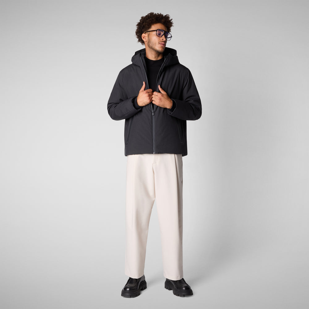 Save the duck GIACCA UOMO FLYNN BLU NERO Outlet
