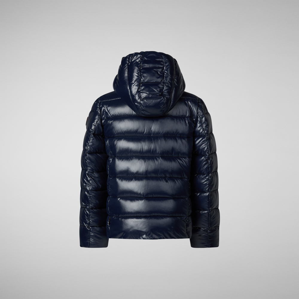 Save the duck PIUMINO ANIMAL FREE BAMBINA EVADINE BLU NERO I Più Venduti
