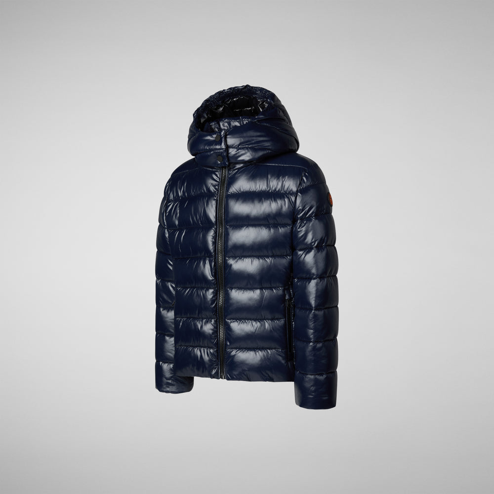 Save the duck PIUMINO ANIMAL FREE BAMBINA EVADINE BLU NERO I Più Venduti