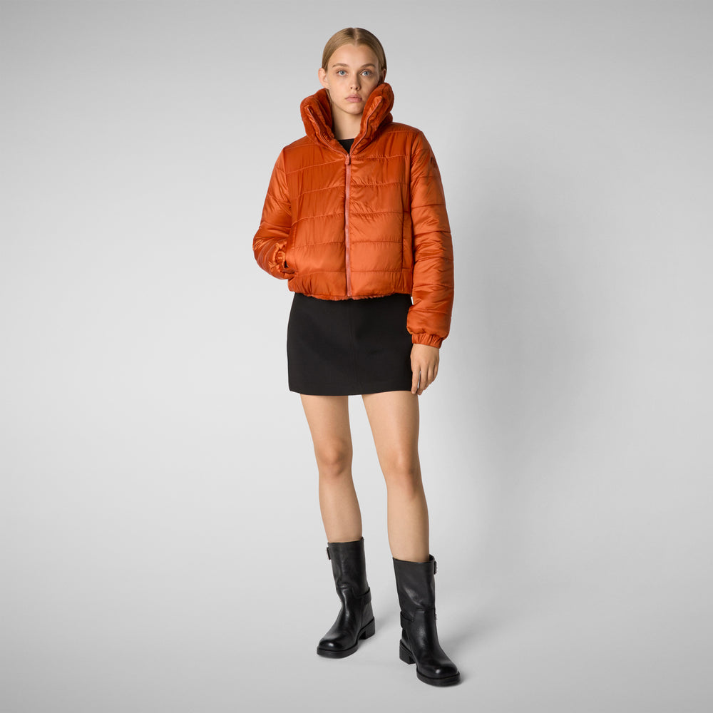Save the duck GIACCA DONNA KINA ARANCIONE Rilascio limitato
