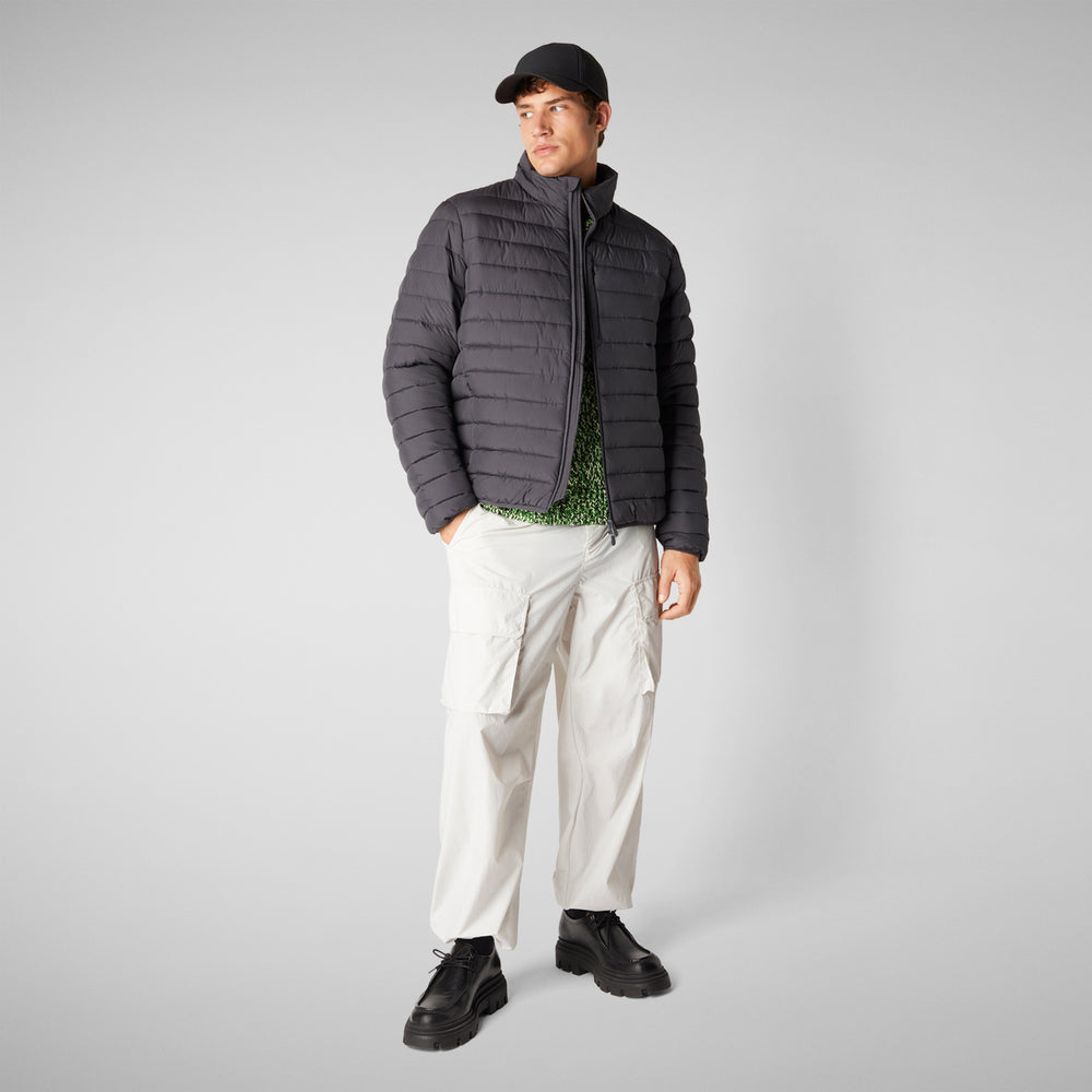 Save the duck GIACCA UOMO ERION IN GREY NERO Prezzo Ridotto