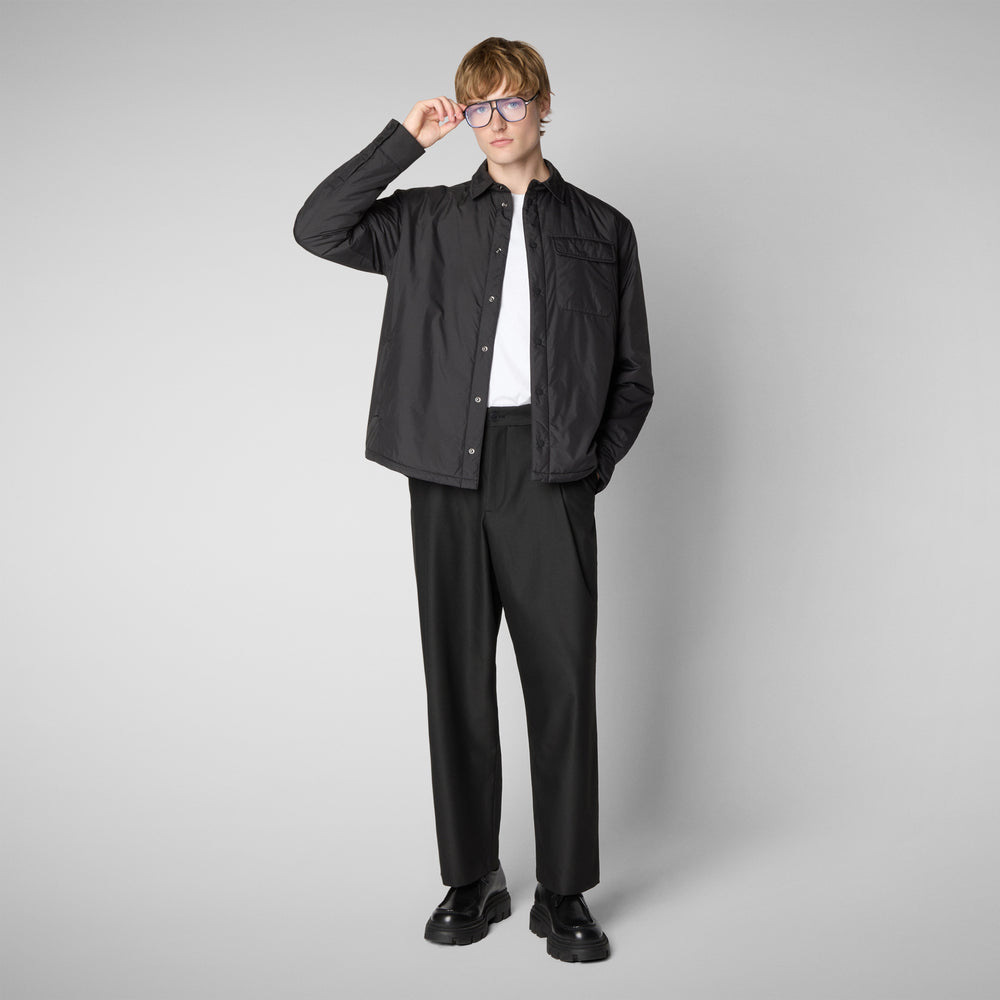 Save the duck GIACCA UOMO STELLAN IN MARRONE NERO Sottocosto