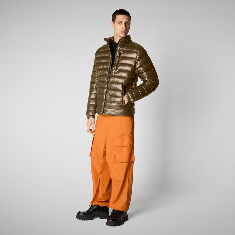 Save the duck GIACCA UOMO HOLDEN IN BARK GREEN Convenienza