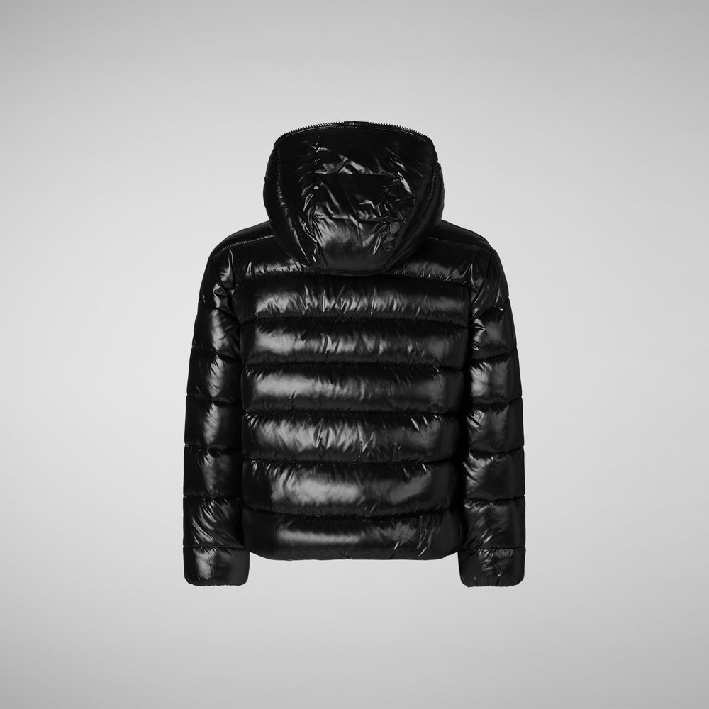 Save the duck BOMBER CON CAPPUCCIO BAMBINA IMARA NERO Sconto