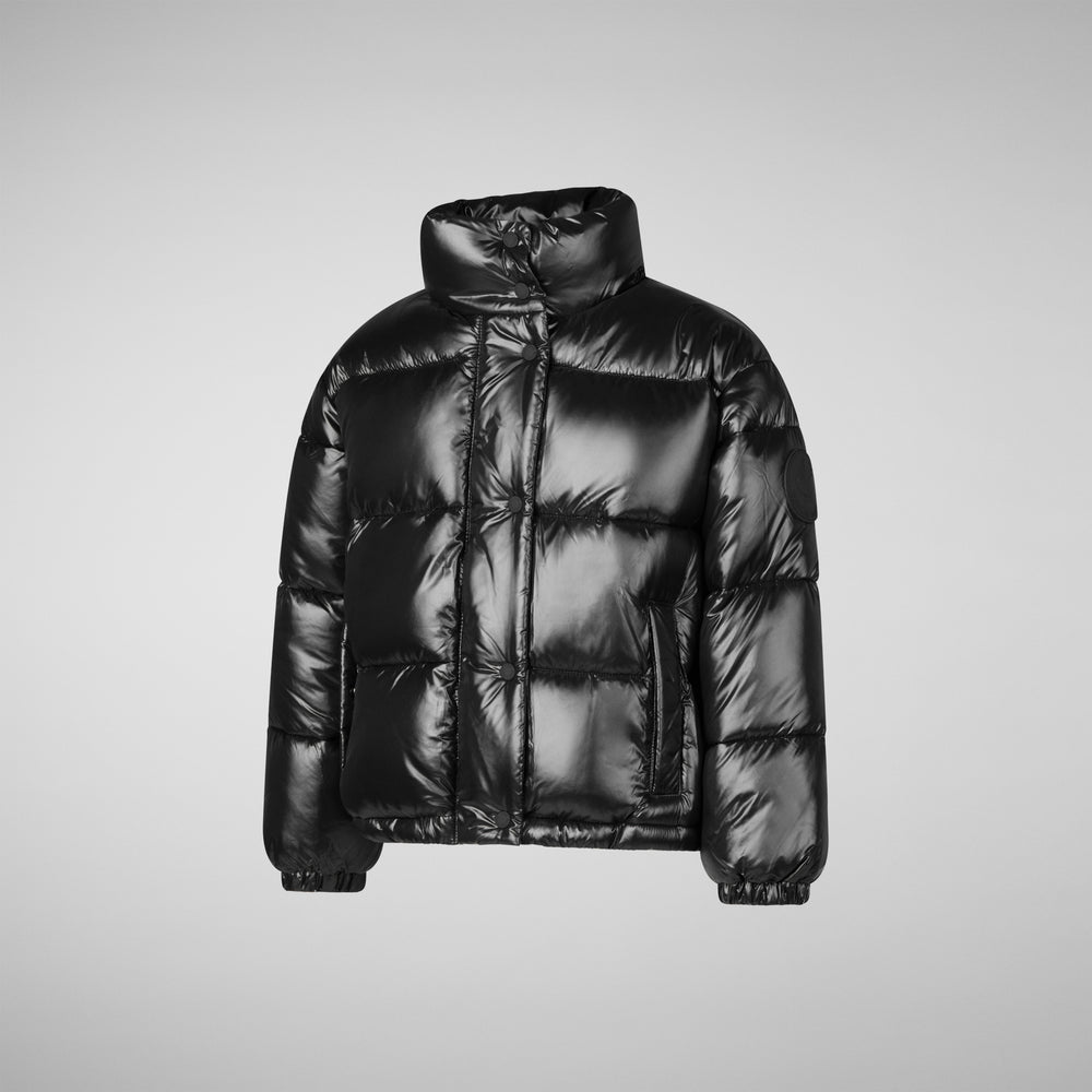 Save the duck PIUMINO ANIMAL FREE BAMBINA CINI NERO Offerta