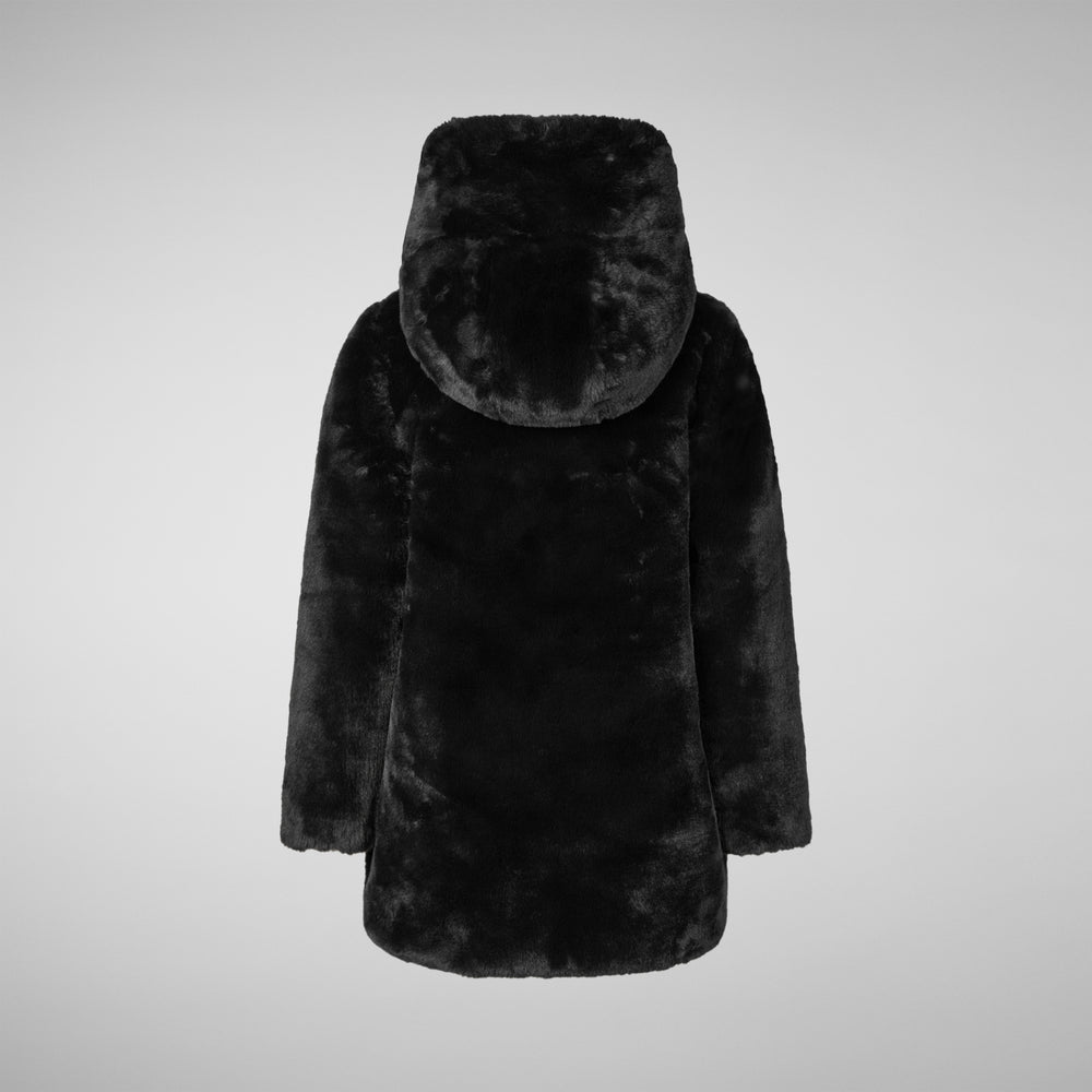 Save the duck GIACCA BAMBINA FLORA NERO Online