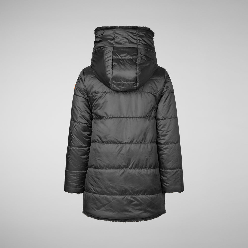 Save the duck GIACCA BAMBINA FLORA NERO Online