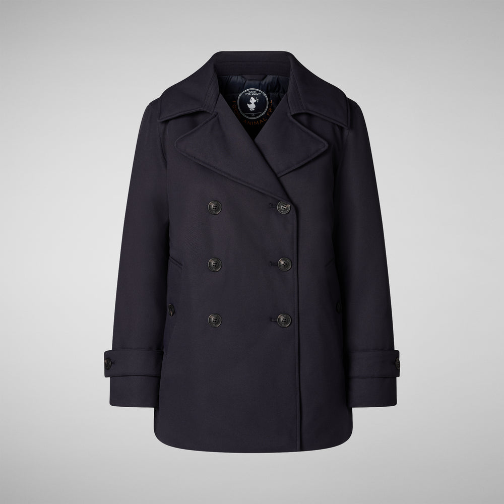 Save the duck CAPPOTTO DONNA SOFIA BLU NERO In Vendita