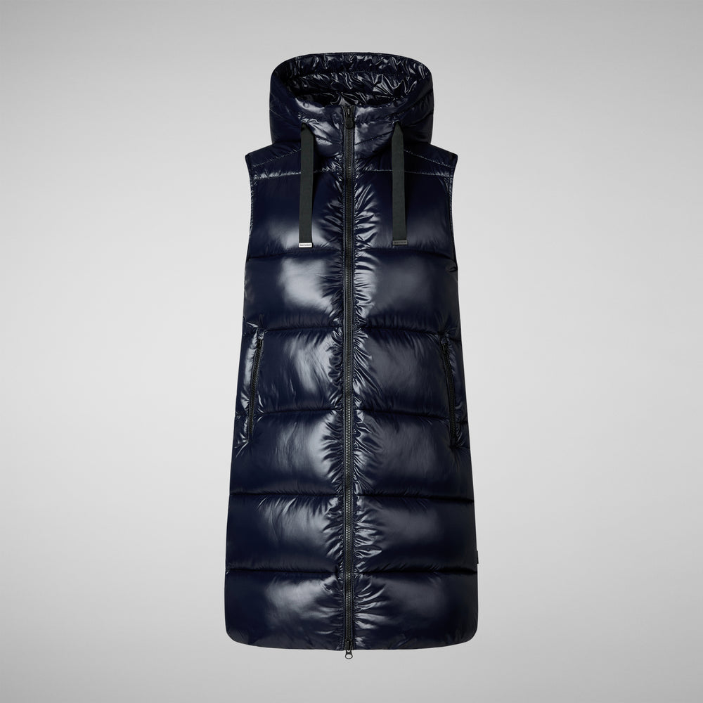 Save the duck GILET CON CAPPUCCIO DONNA IRIA BLU NERO I Più Venduti