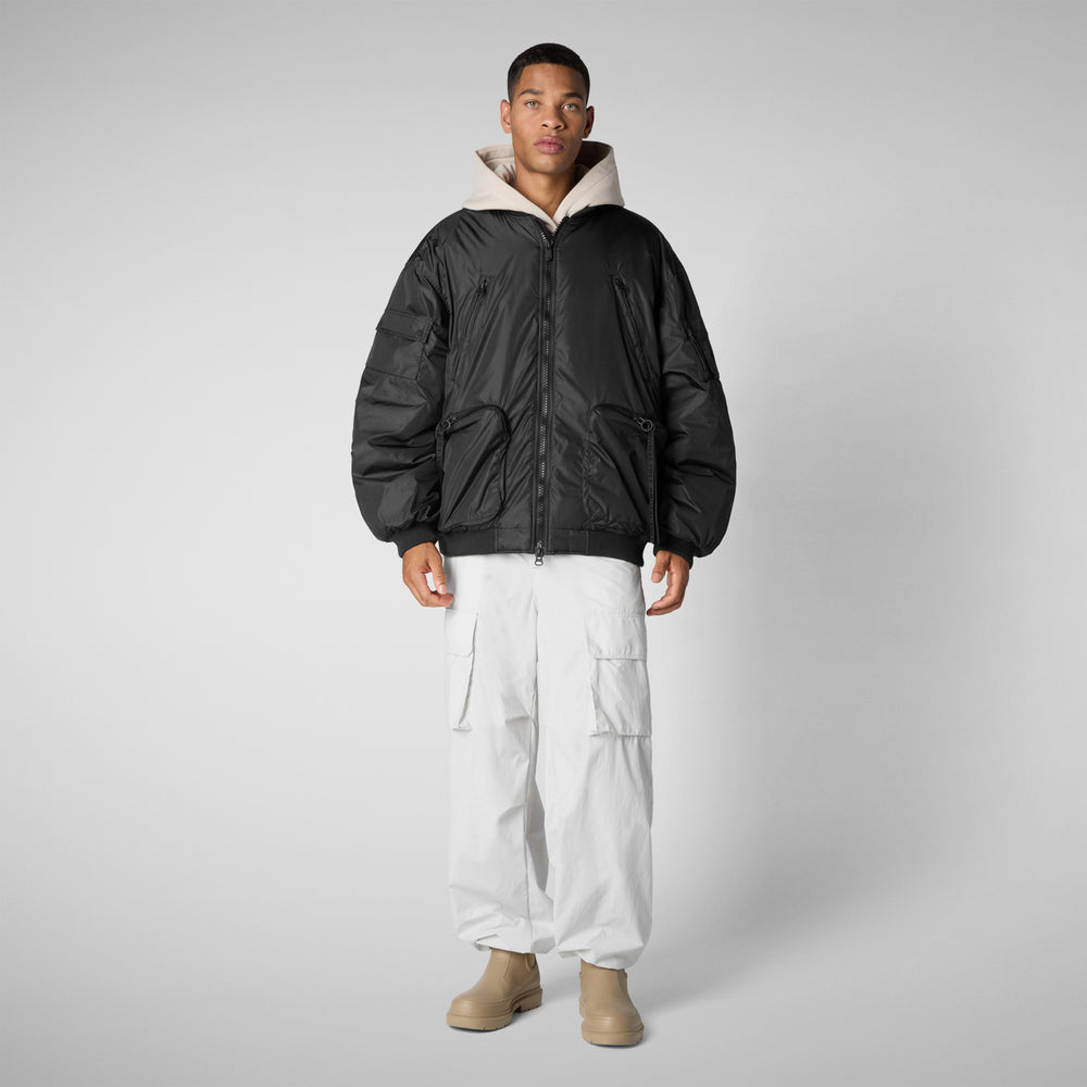 Save the duck Giacca bomber unisex Usher nero In Linea