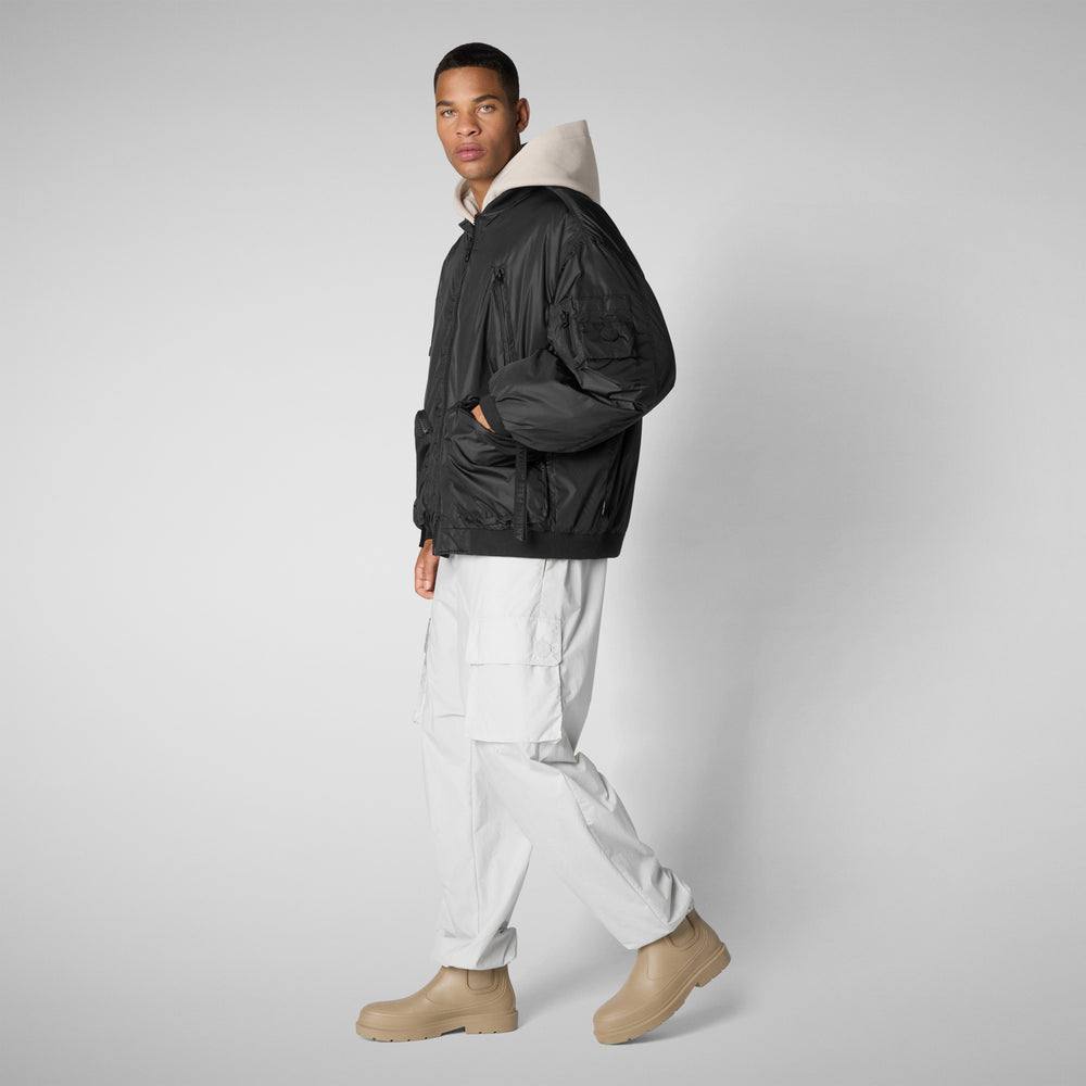 Save the duck Giacca bomber unisex Usher nero In Linea