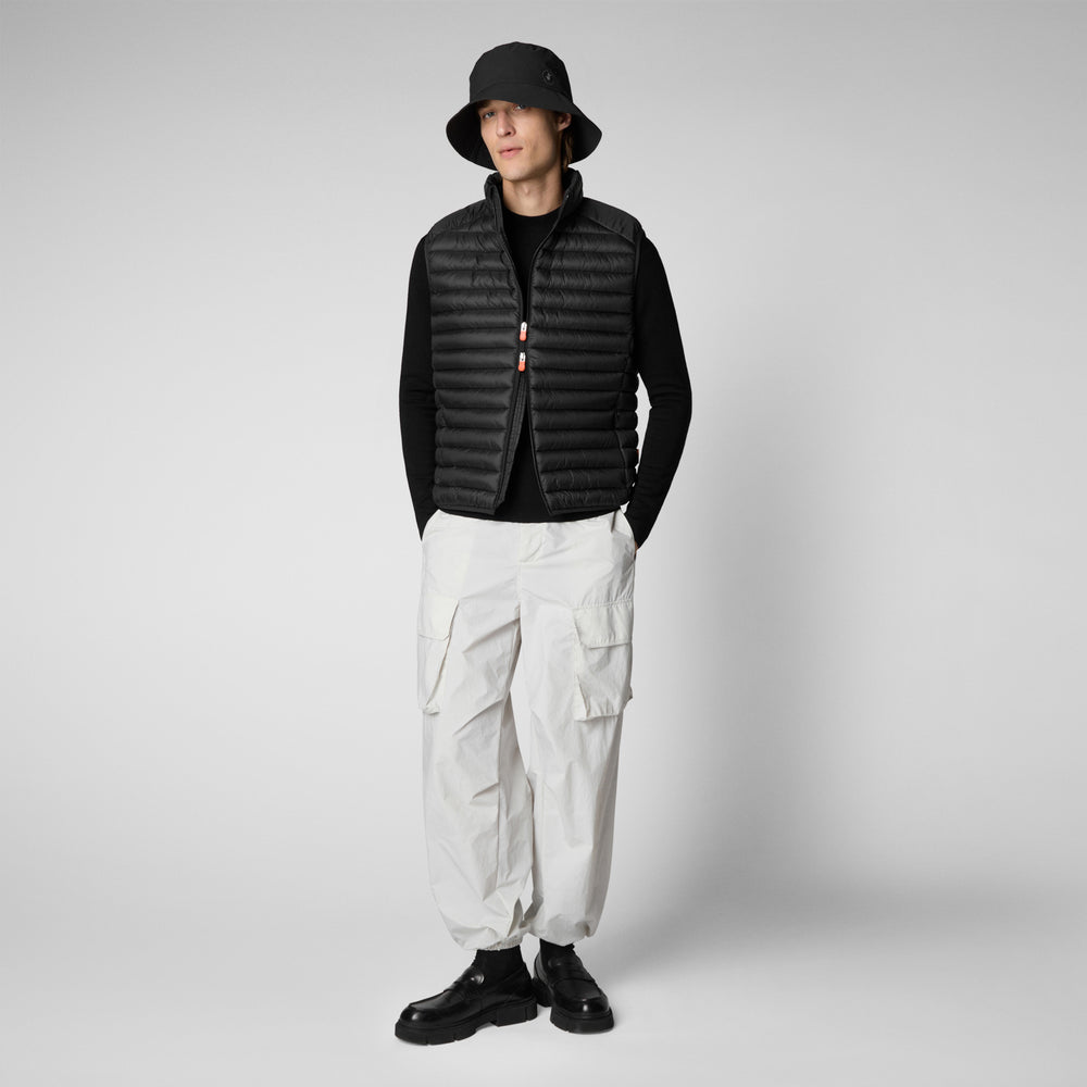 Save the duck Gilet imbottito uomo Adam Nero Nuovo