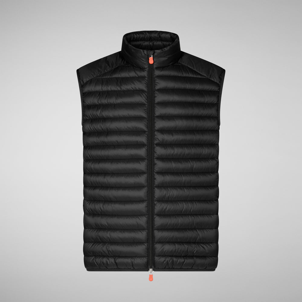 Save the duck Gilet imbottito uomo Adam Nero Nuovo