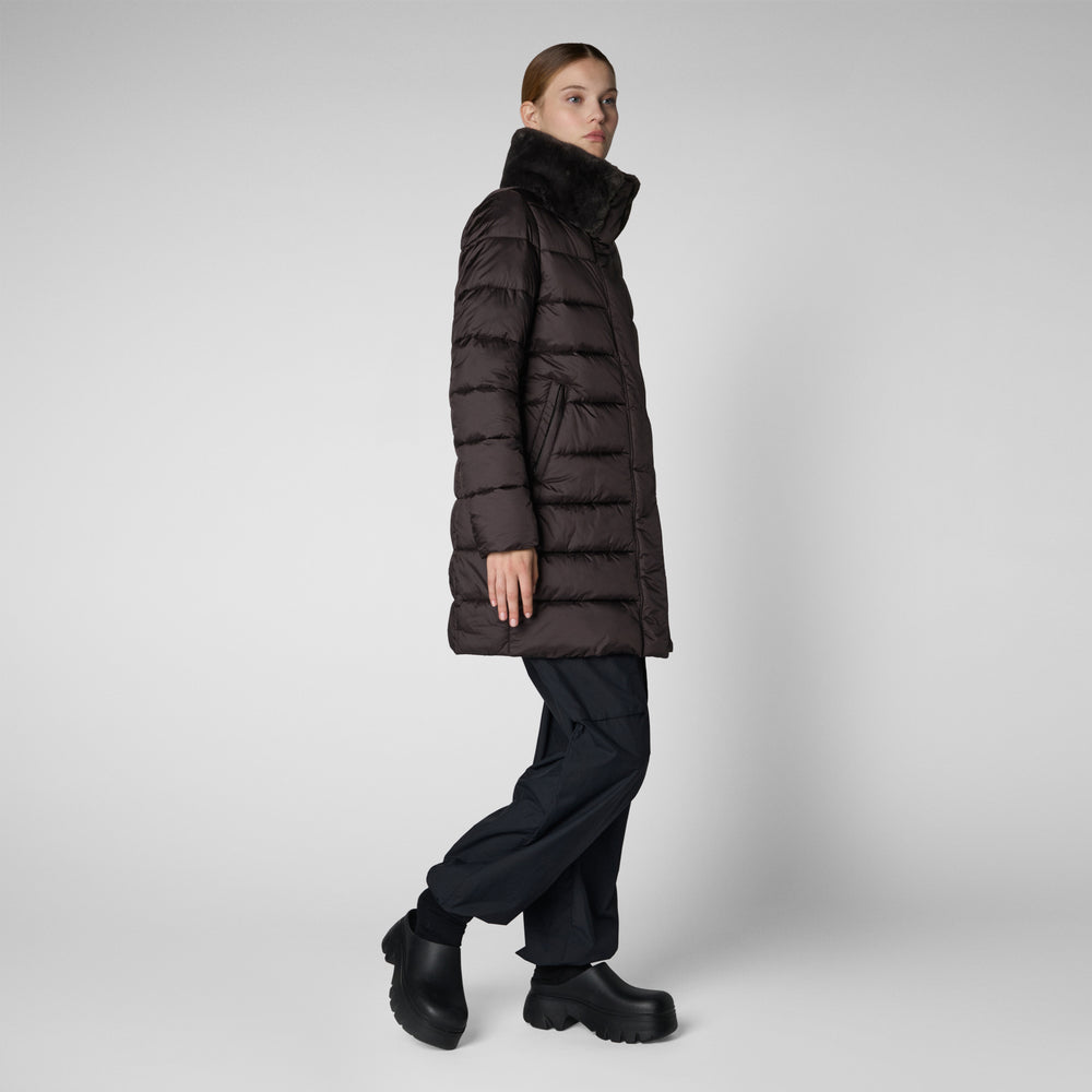 Save the duck PIUMINO ANIMAL FREE DALEA MARRONE NERO Acquista Ora