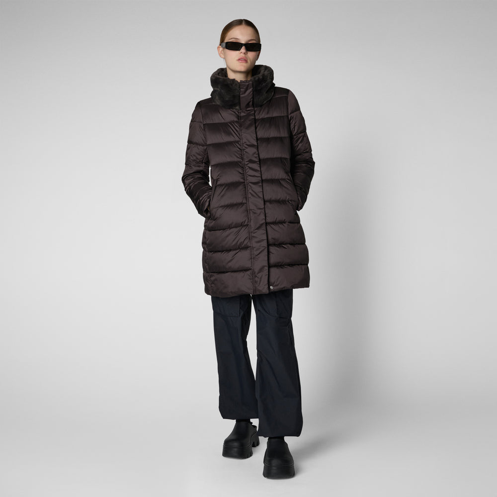 Save the duck PIUMINO ANIMAL FREE DALEA MARRONE NERO Acquista Ora