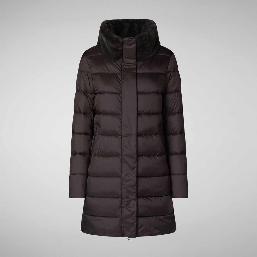 Save the duck PIUMINO ANIMAL FREE DALEA MARRONE NERO Acquista Ora