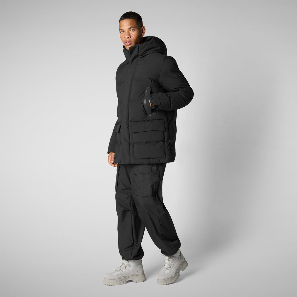 Save the duck PARKA UOMO QUINLAN IN NERO Novità