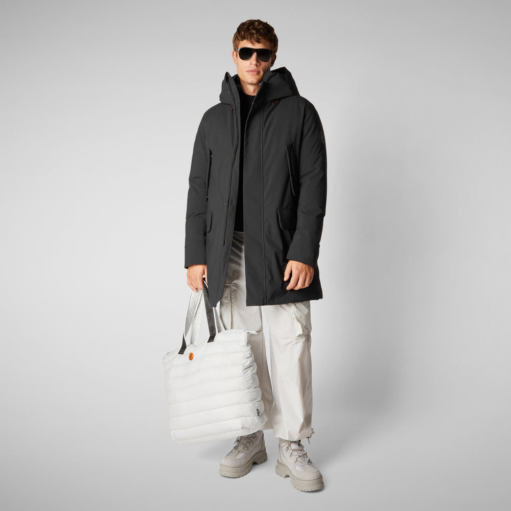 Save the duck PARKA UOMO WILSON IN NERO Sconto