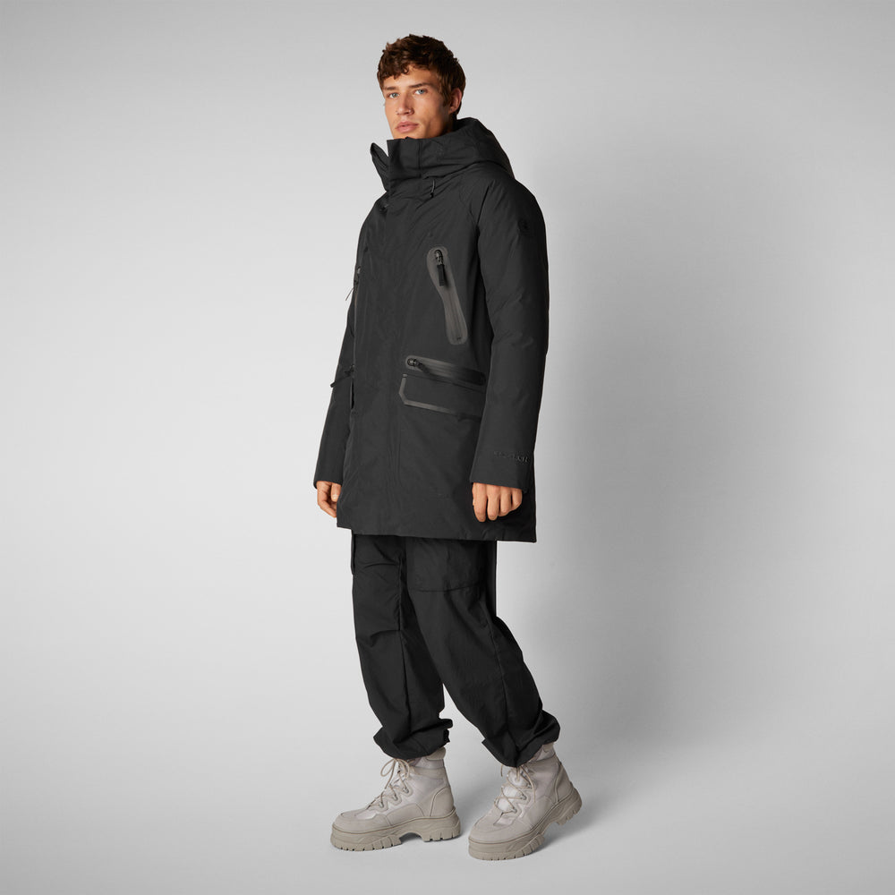 Save the duck PARKA UOMO HARVEY IN NERO Offerta