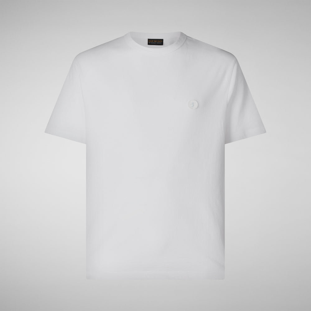 Save the duck T-SHIRT UOMO BRAM IN OFF WHITE Economico