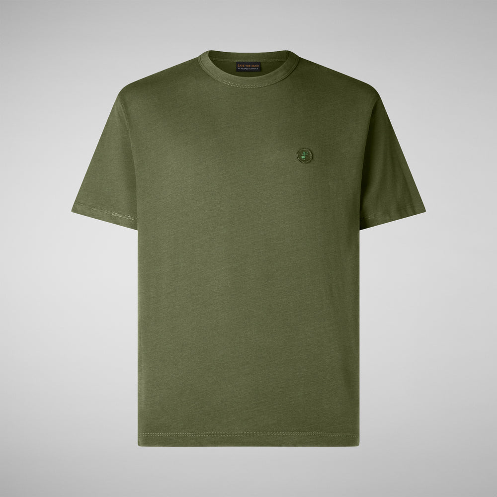 Save the duck T-SHIRT UOMO BRAM IN MOSS GREEN Outlet
