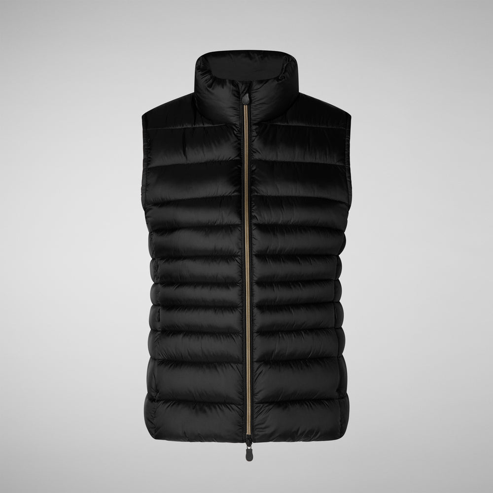 Save the duck GILET DONNA LYNN NERO Saldi Di Fabbrica