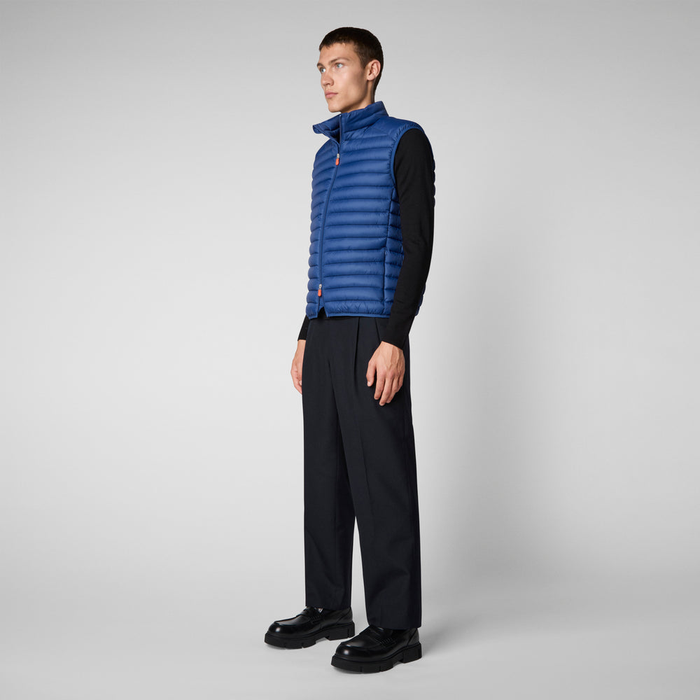 Save the duck Gilet imbottito uomo Adam eclipse blu Promozione