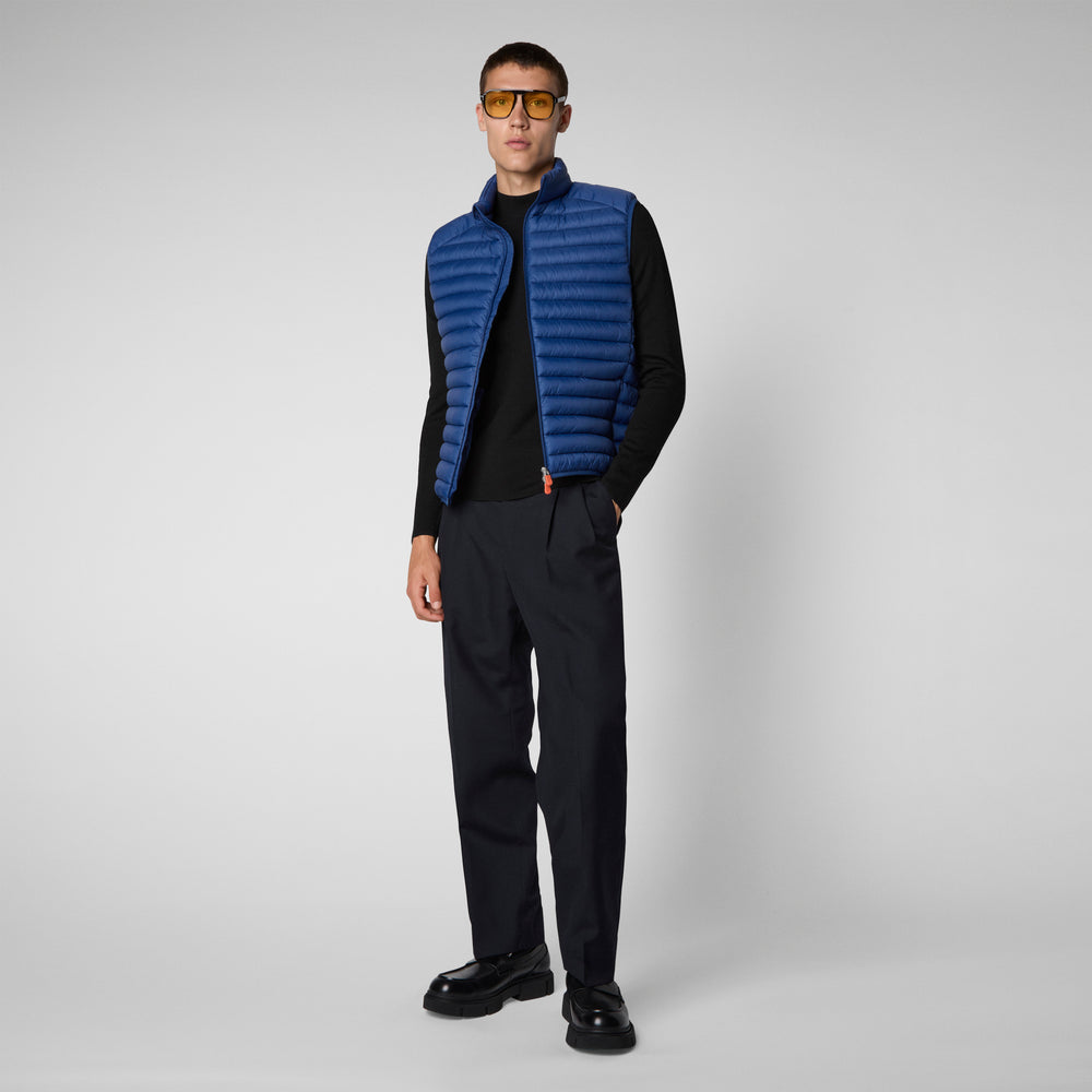 Save the duck Gilet imbottito uomo Adam eclipse blu Promozione