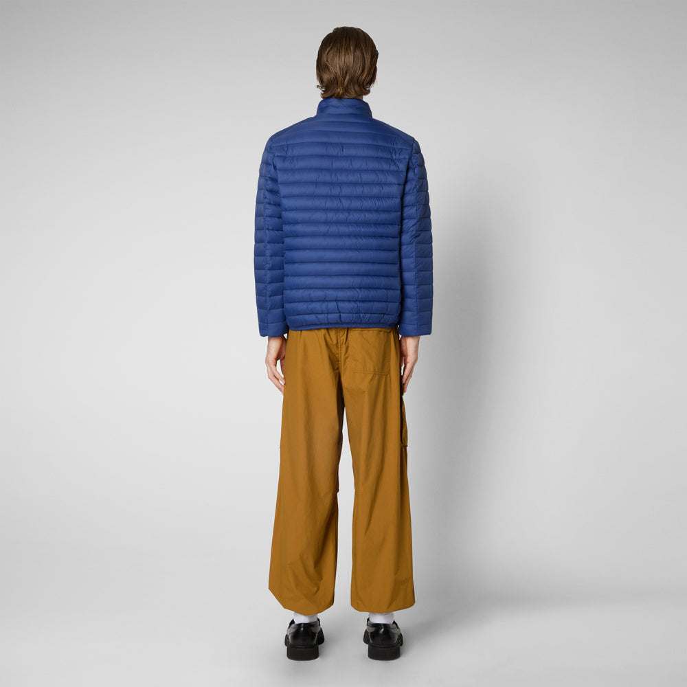 Save the duck Piumino animal free uomo Alexander blu elettrico Spedizione Gratuita