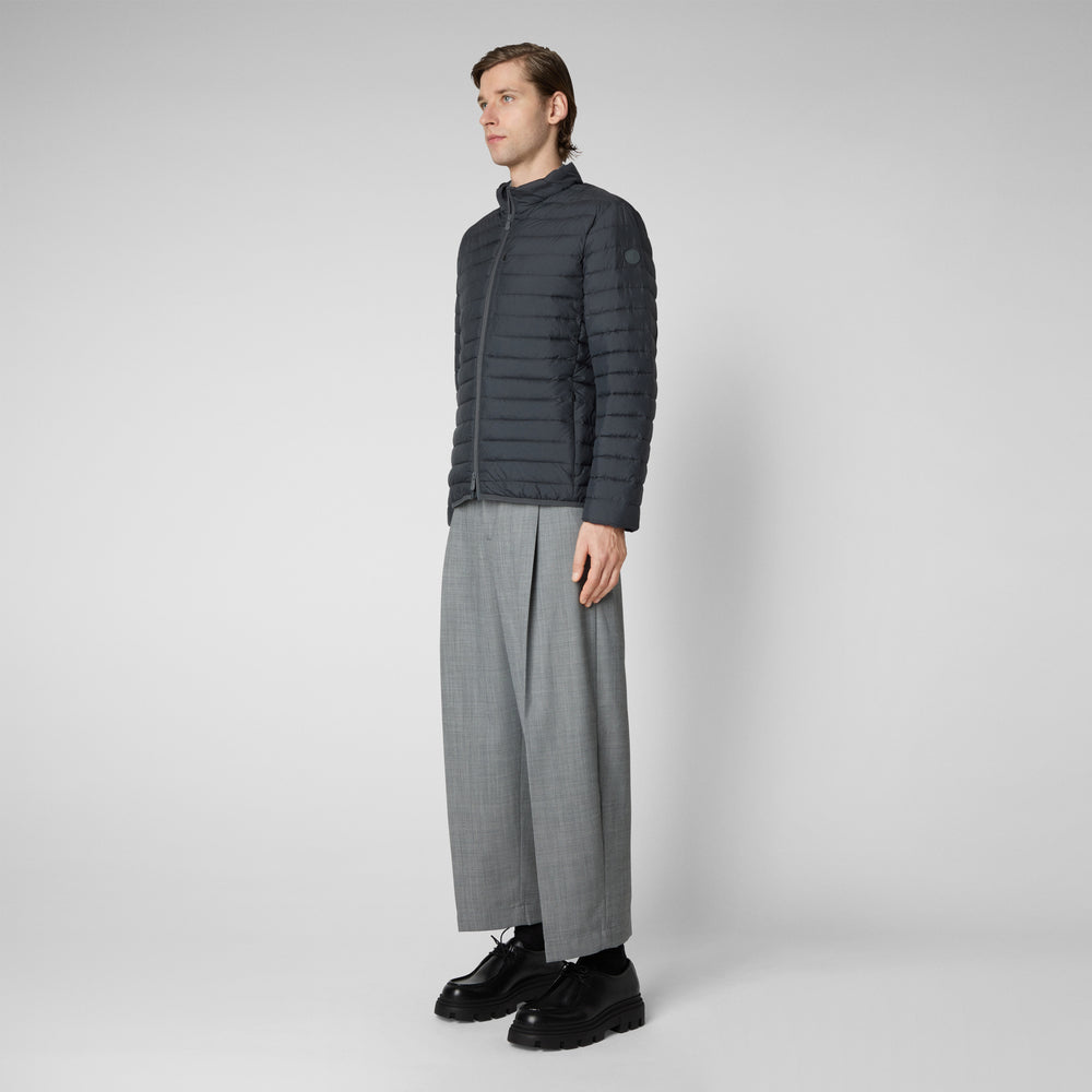Save the duck Piumino animal free uomo Cole grigio tempesta Pezzi Unici
